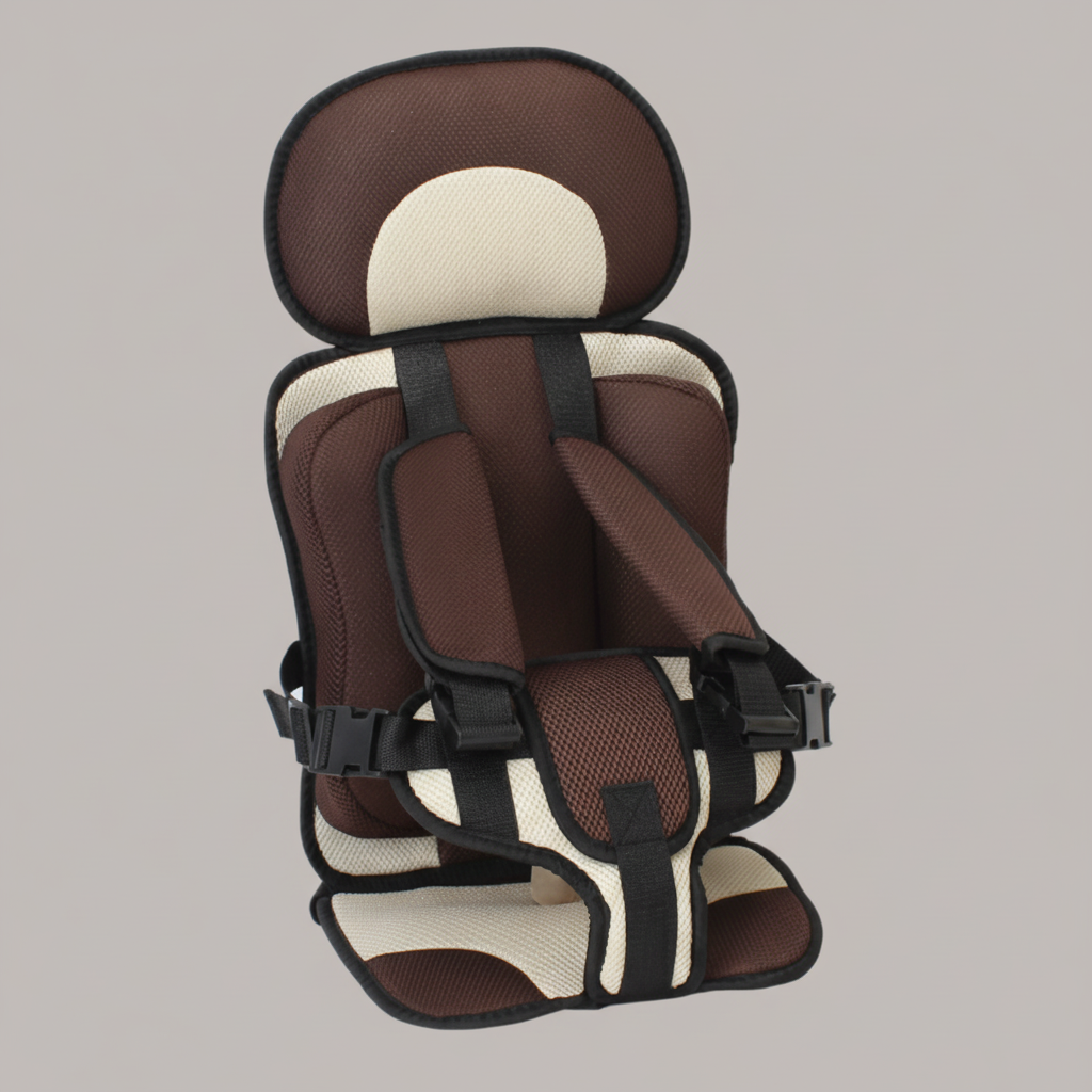 Child Car Booster Seat with Harness – Portable Foldable Travel Safety Seat - Image 15