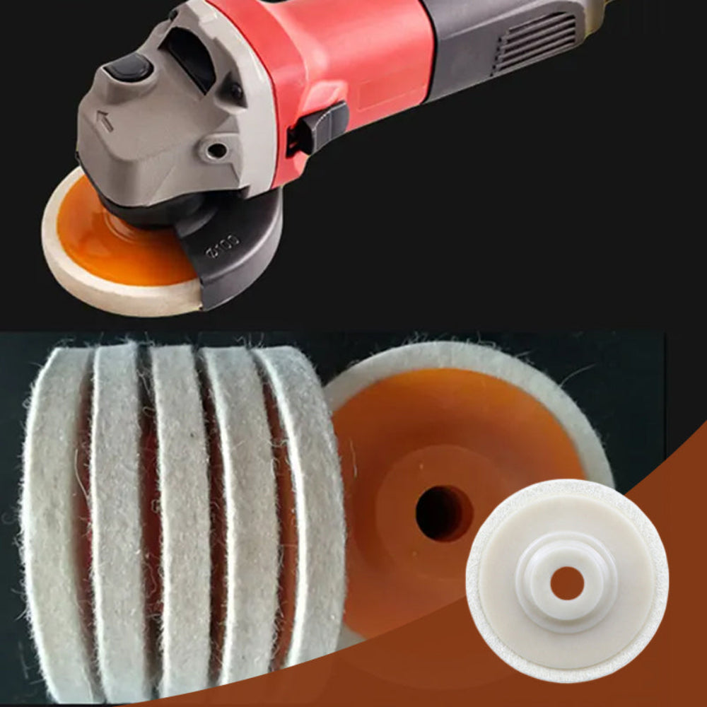 Wool Felt Polishing Wheel Disc - Image 7