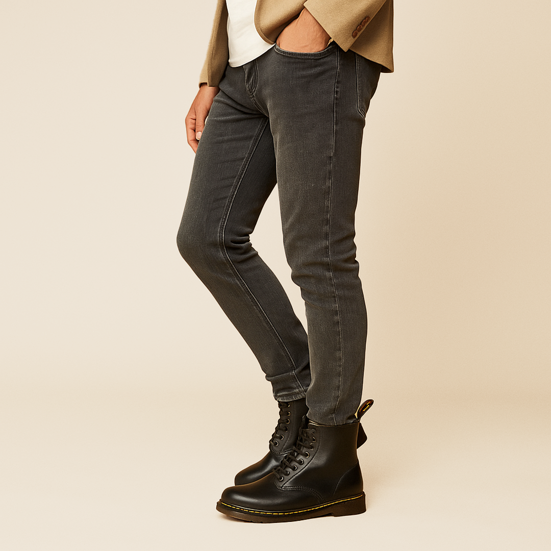 Damskie Skórzane Botki | Casualowe