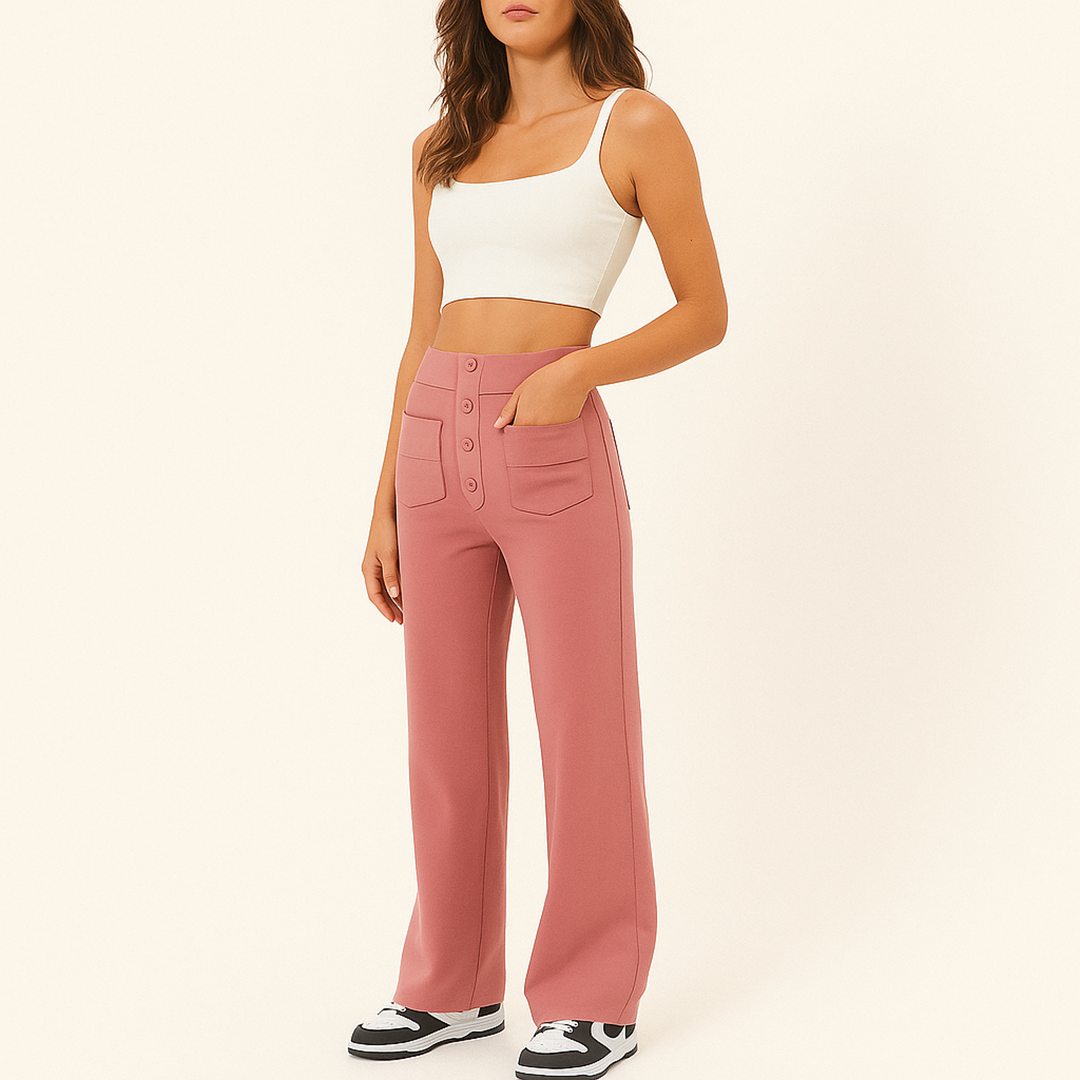 Damskie Spodnie Stretch | Wysoki Stan