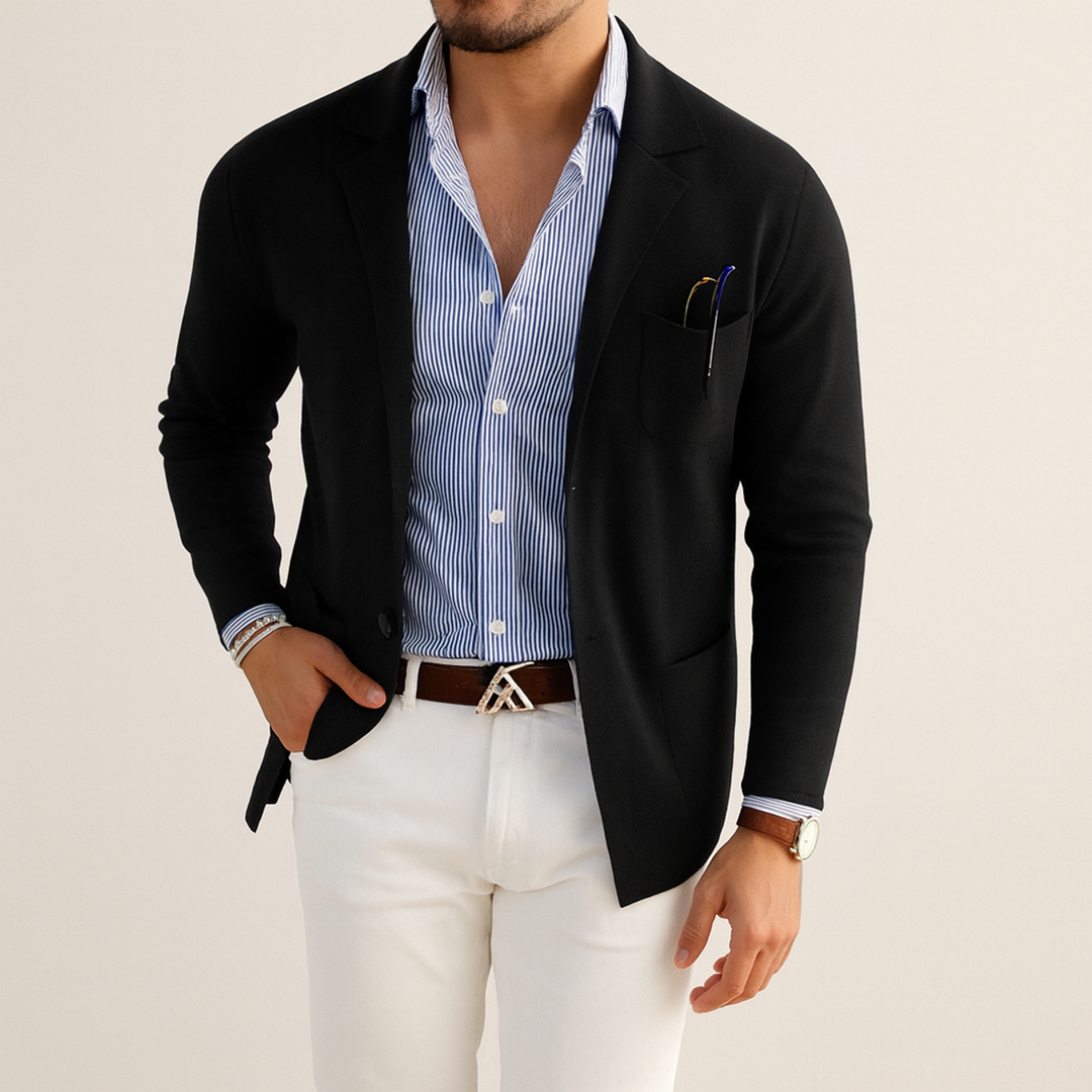 Stylowa Marynarka Dla Mężczyzn | Przednia Kieszeń