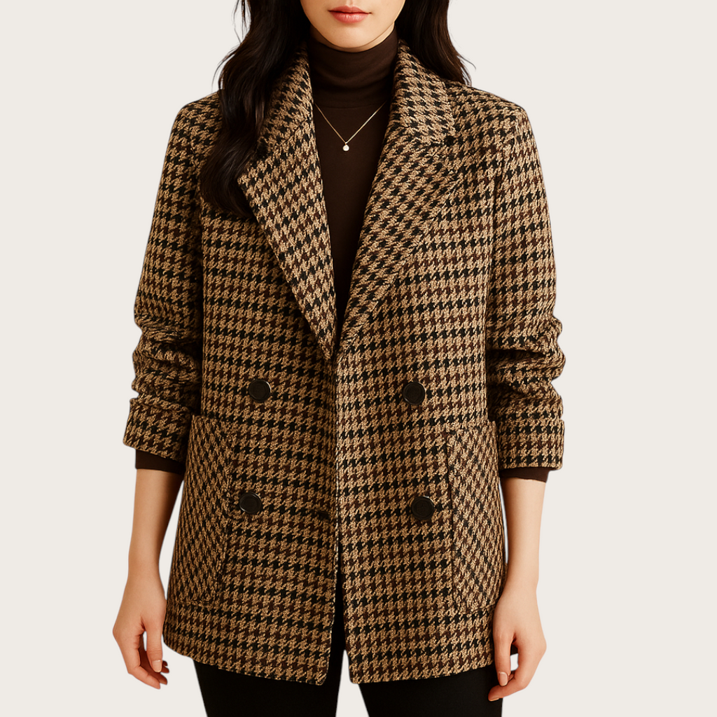 Damska Wełniana Kurtka | Długa