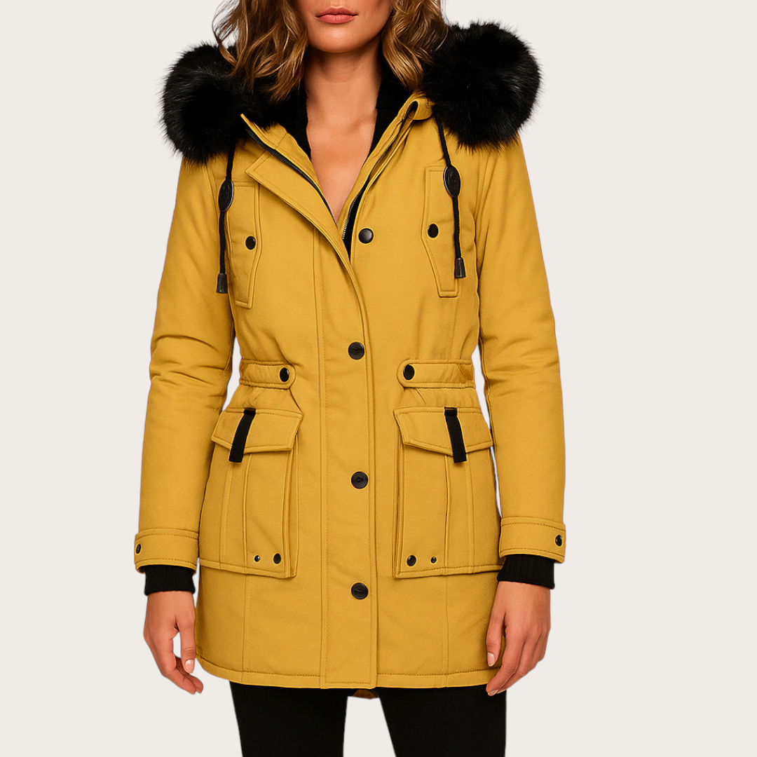 Zimowa Kurtka Dla Kobiet | Z Kapturem