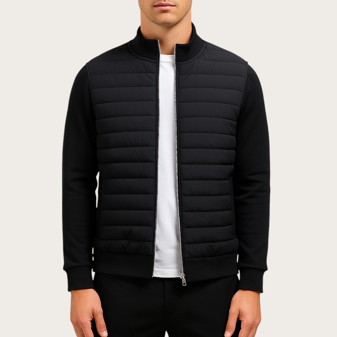 Męska Zimowa Pikowana Kurtka | Codzienna