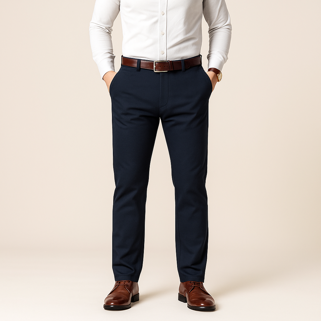 Męskie Elastyczne Spodnie | Eleganckie