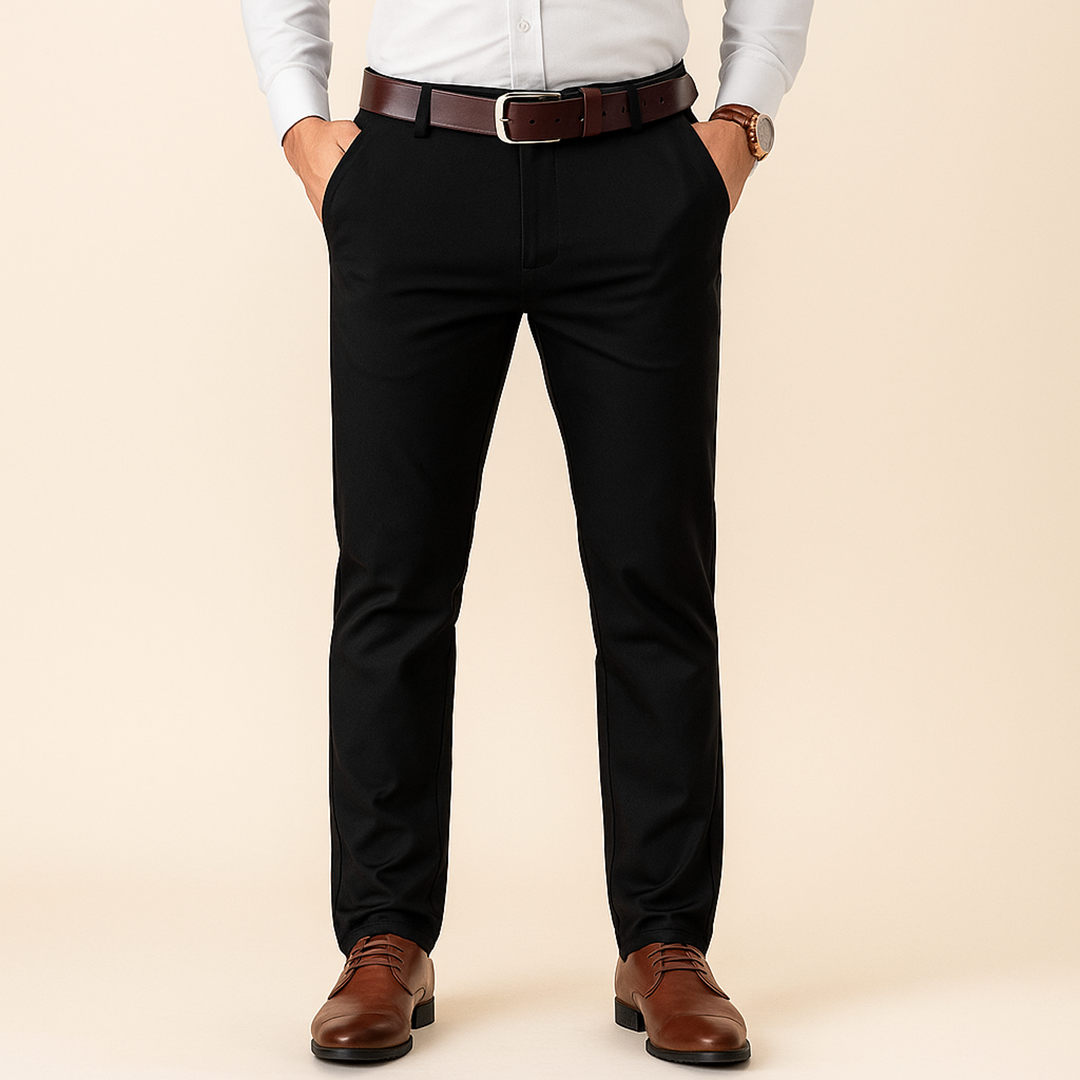 Męskie Elastyczne Spodnie | Eleganckie