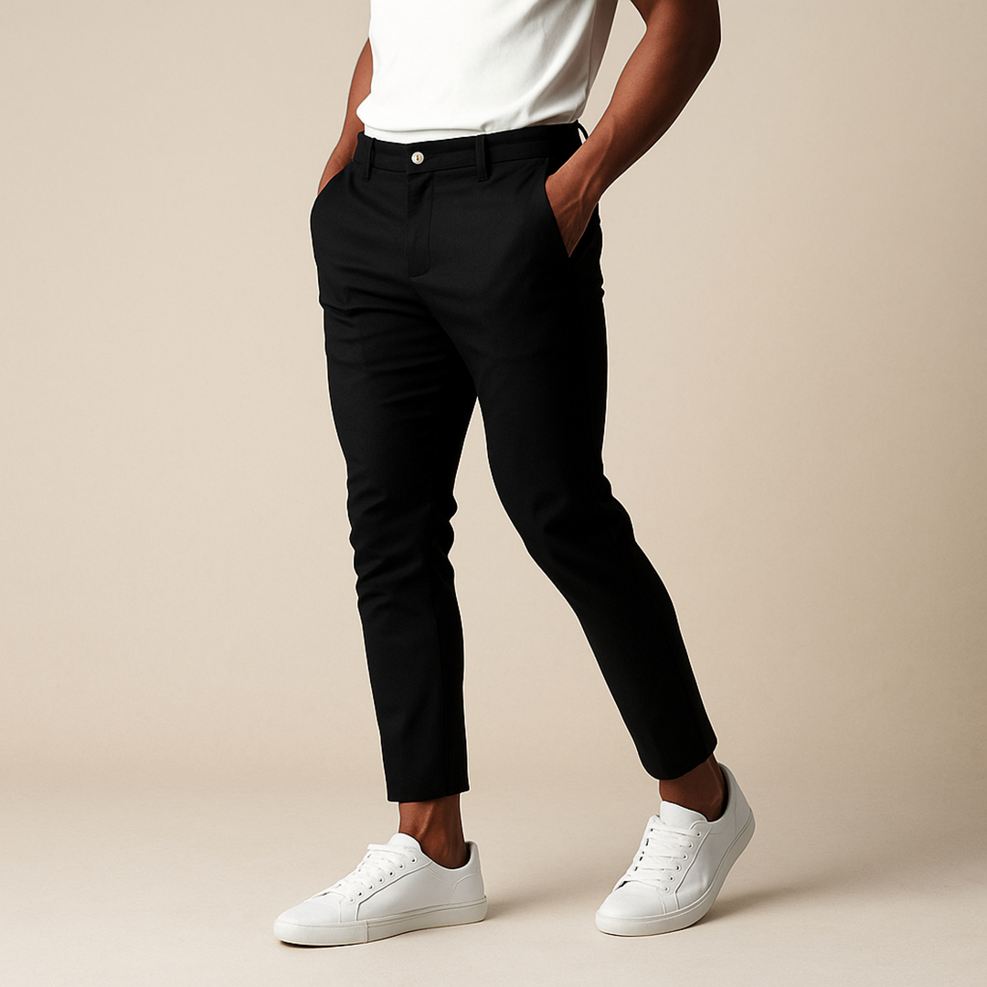 Męskie Spodnie z Kieszeniami | Elastyczne