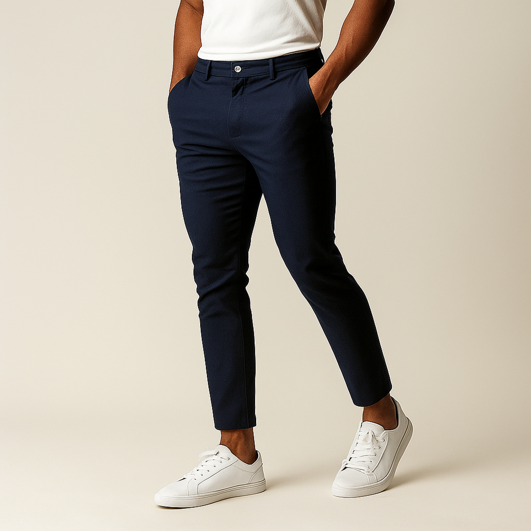 Męskie Spodnie z Kieszeniami | Elastyczne