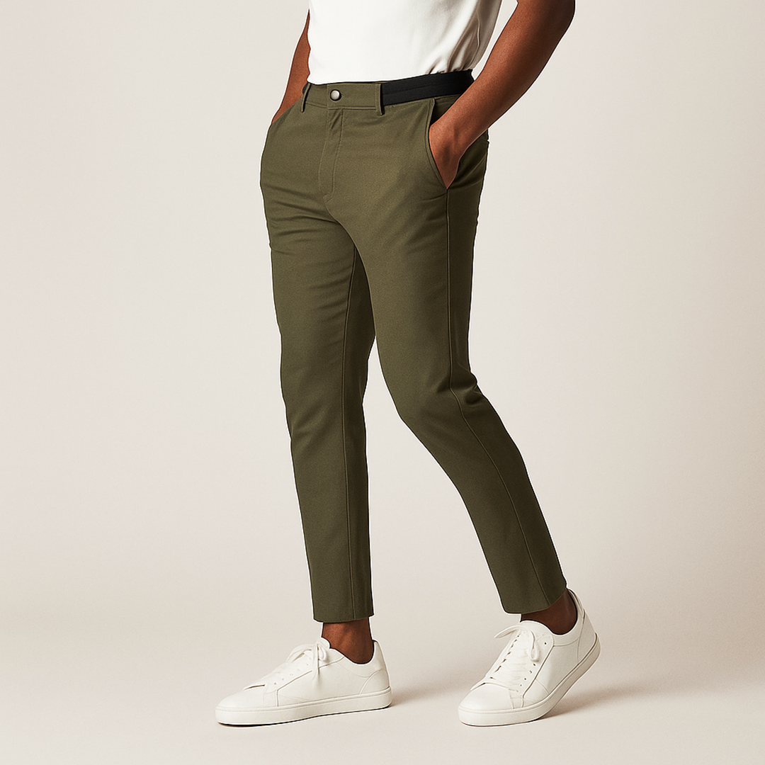 Męskie Spodnie z Kieszeniami | Elastyczne