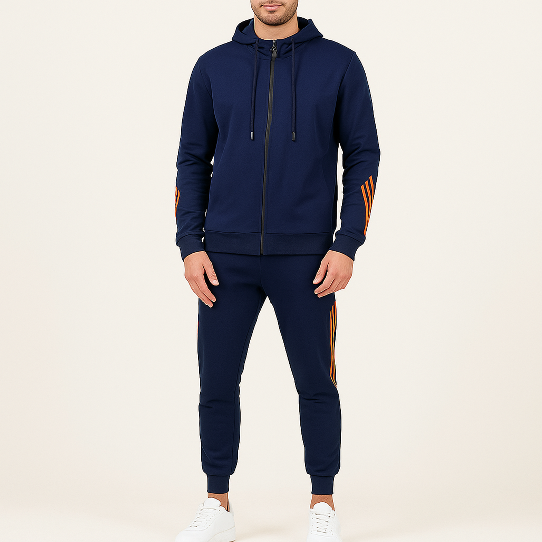 Męski Dres Dwuczęściowy | Z Zamkiem