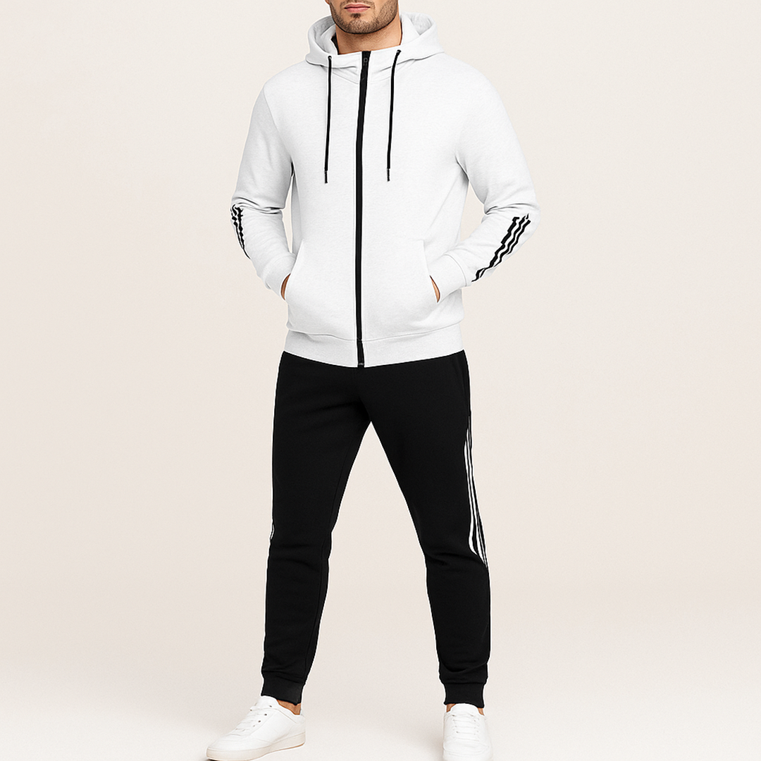 Męski Dres Dwuczęściowy | Z Zamkiem