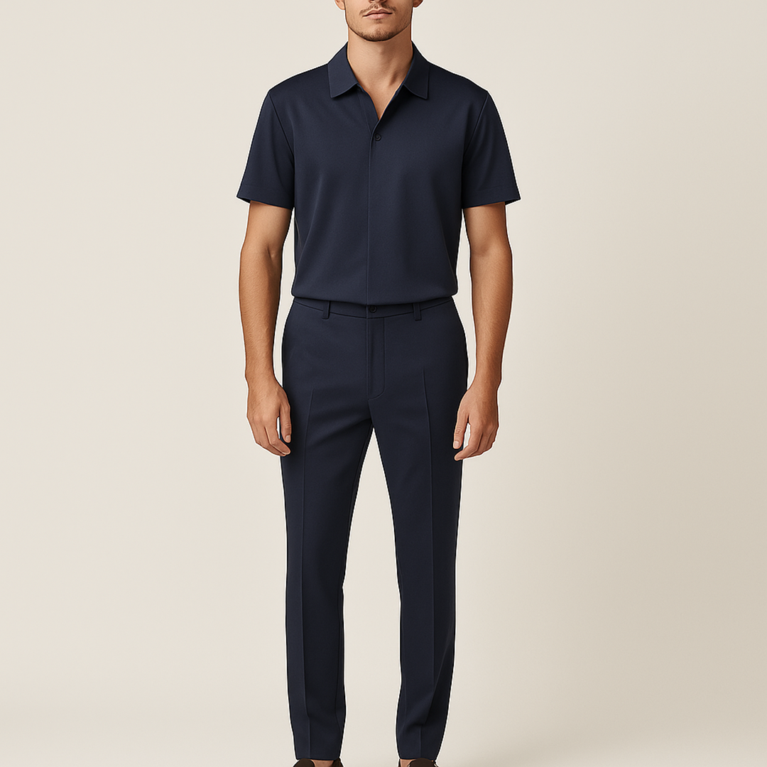 Męski Komplet Dwuczęściowy | Krótki Rękaw