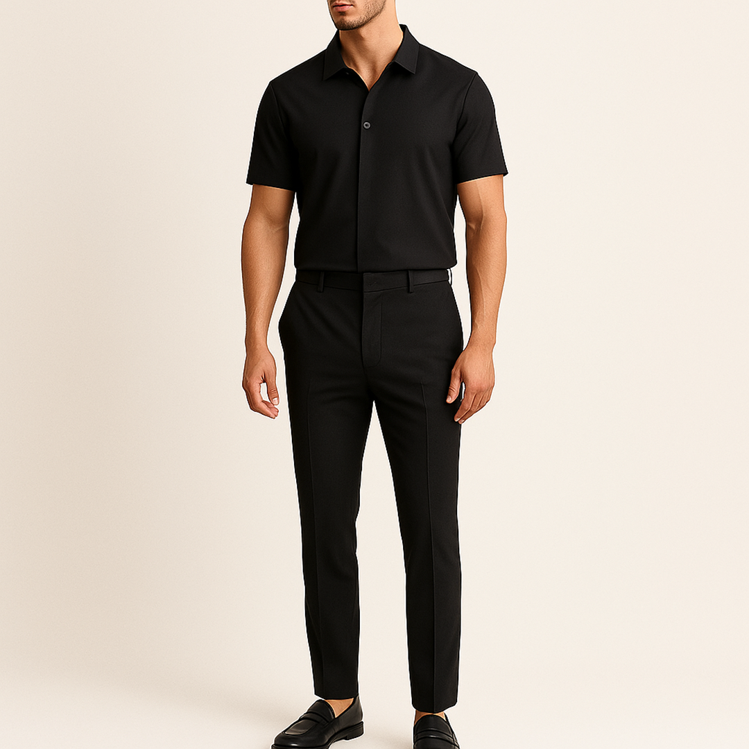 Męski Komplet Dwuczęściowy | Krótki Rękaw