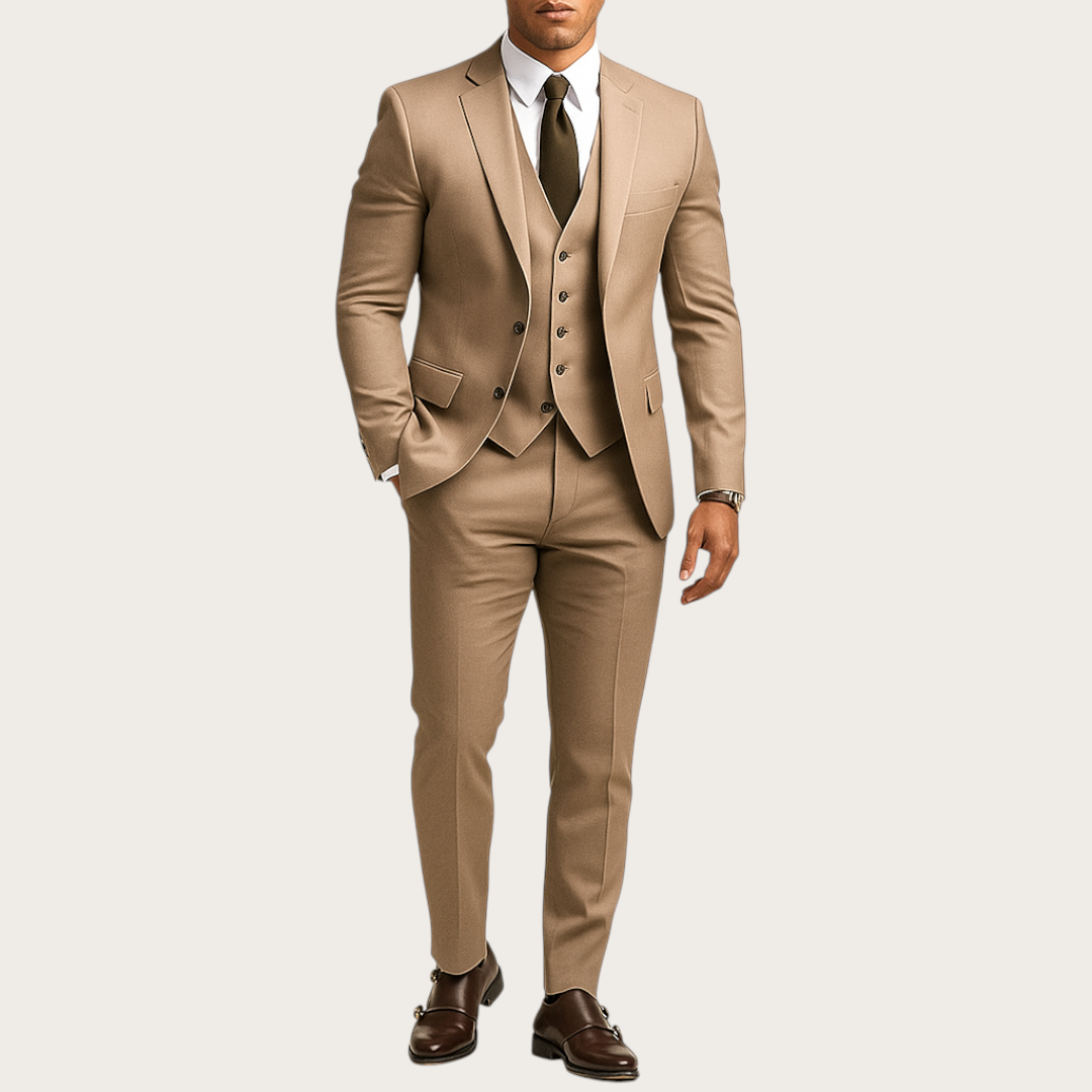 Męski Garnitur na Wesele | Dwa Guziki