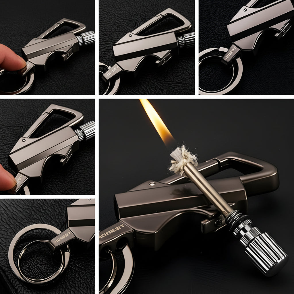 Feuerzeug Outdoor Wasserdicht Metall Streichholz - Image 10