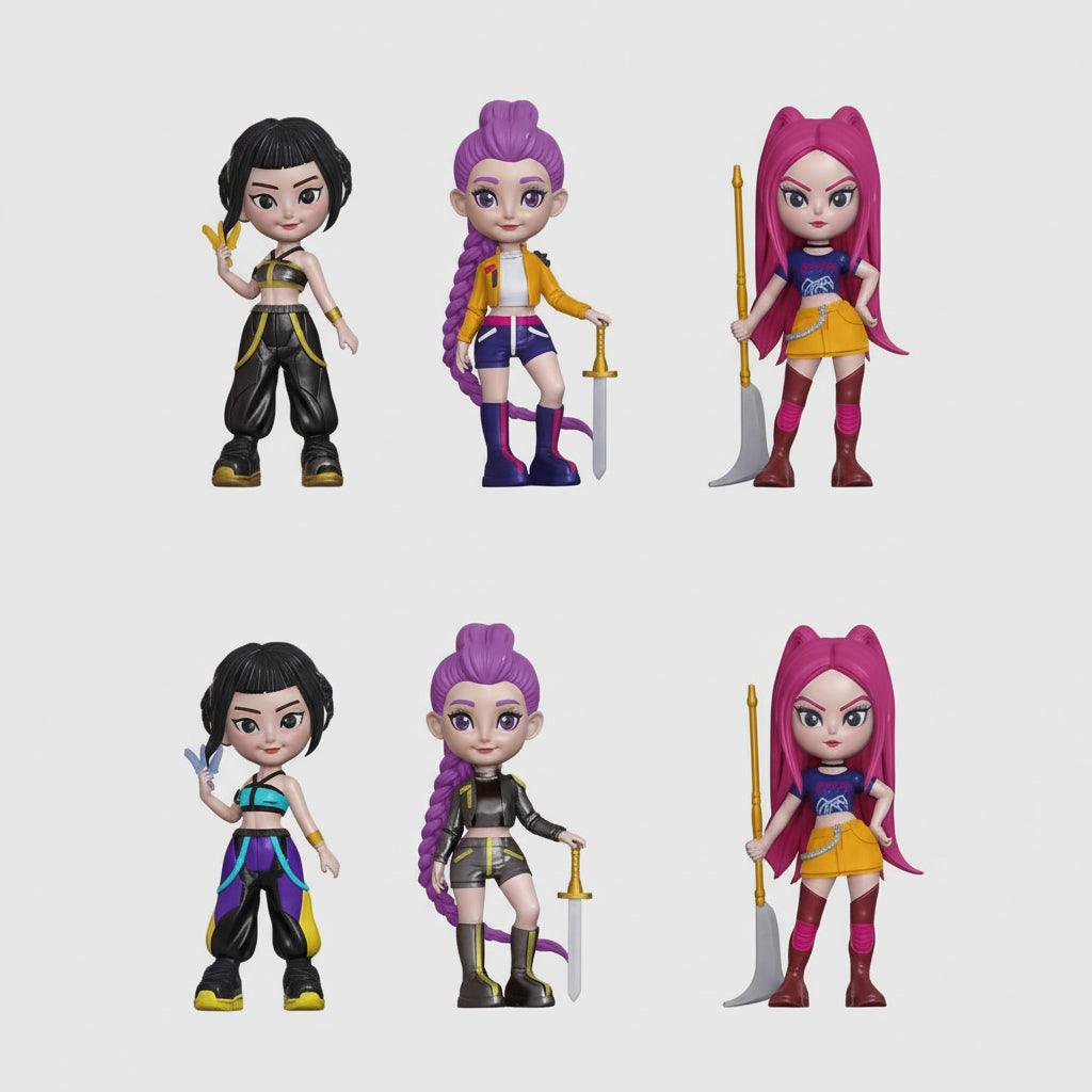 K-Pop Figure Hunter Set Collectible Desk Decor Gift - Image 5