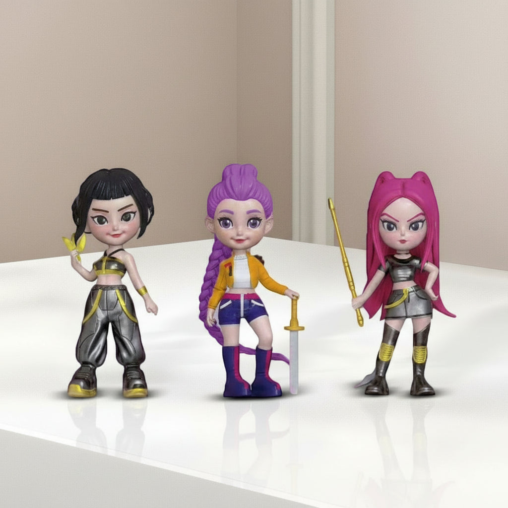 K-Pop Figure Hunter Set Collectible Desk Decor Gift - Image 6