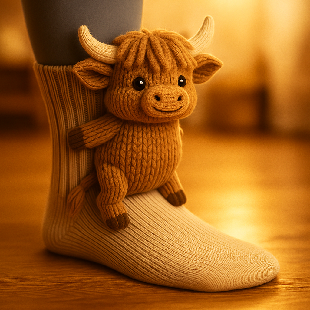 Kuschelsocken Winter Rutschfeste Hausstrümpfe Plüsch Unisex - Image 4