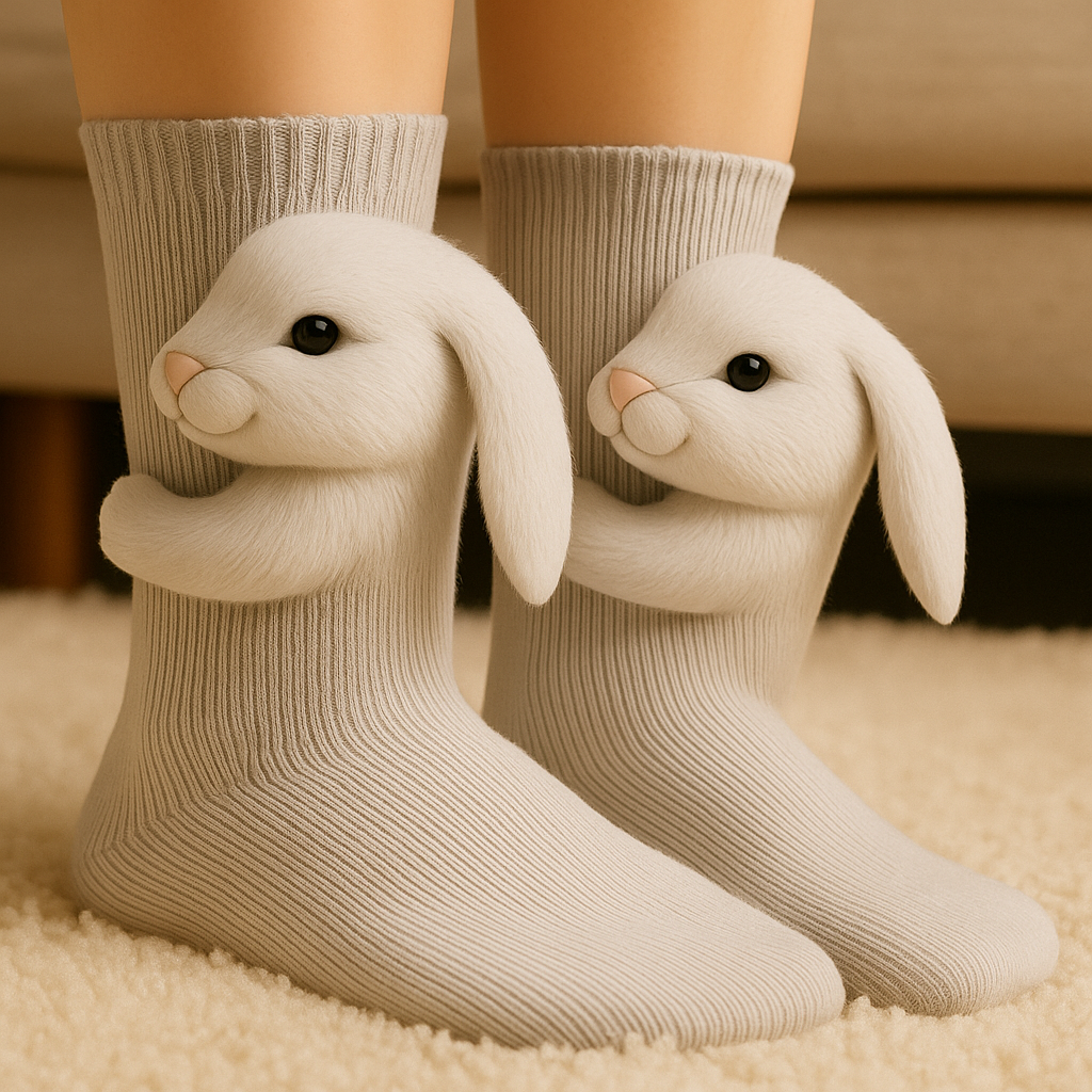 Kuschelsocken Winter Rutschfeste Hausstrümpfe Plüsch Unisex - Image 7