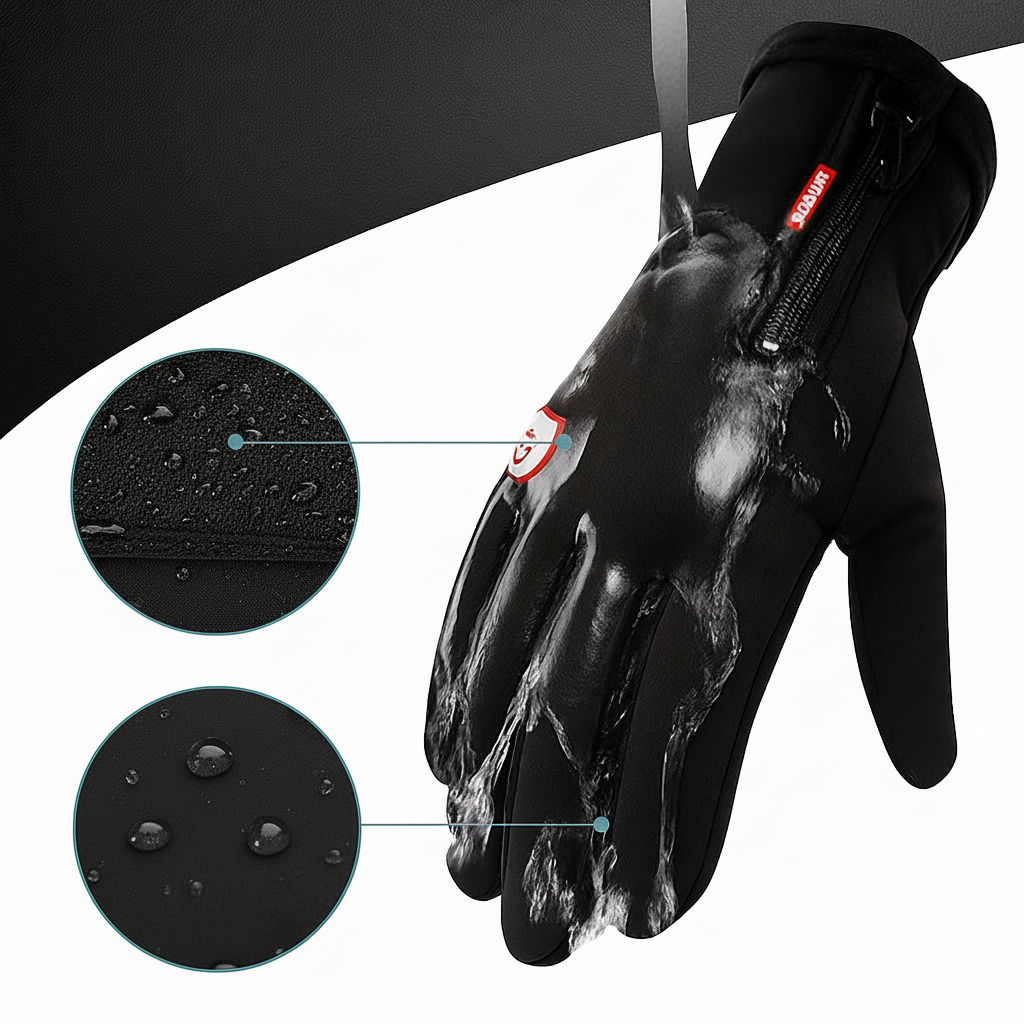 Heizbare Handschuhe Winter Thermisch Wasserdicht Touchscreen Warm Grip - Image 7