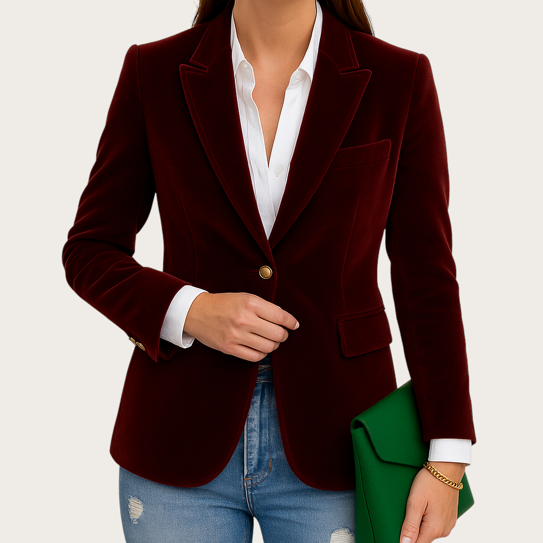 Damska Kurtka Flanelowa Z Guzikami | Długi Rękaw