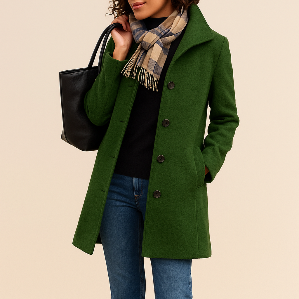 Długi Trencz Dla Kobiet | Zima