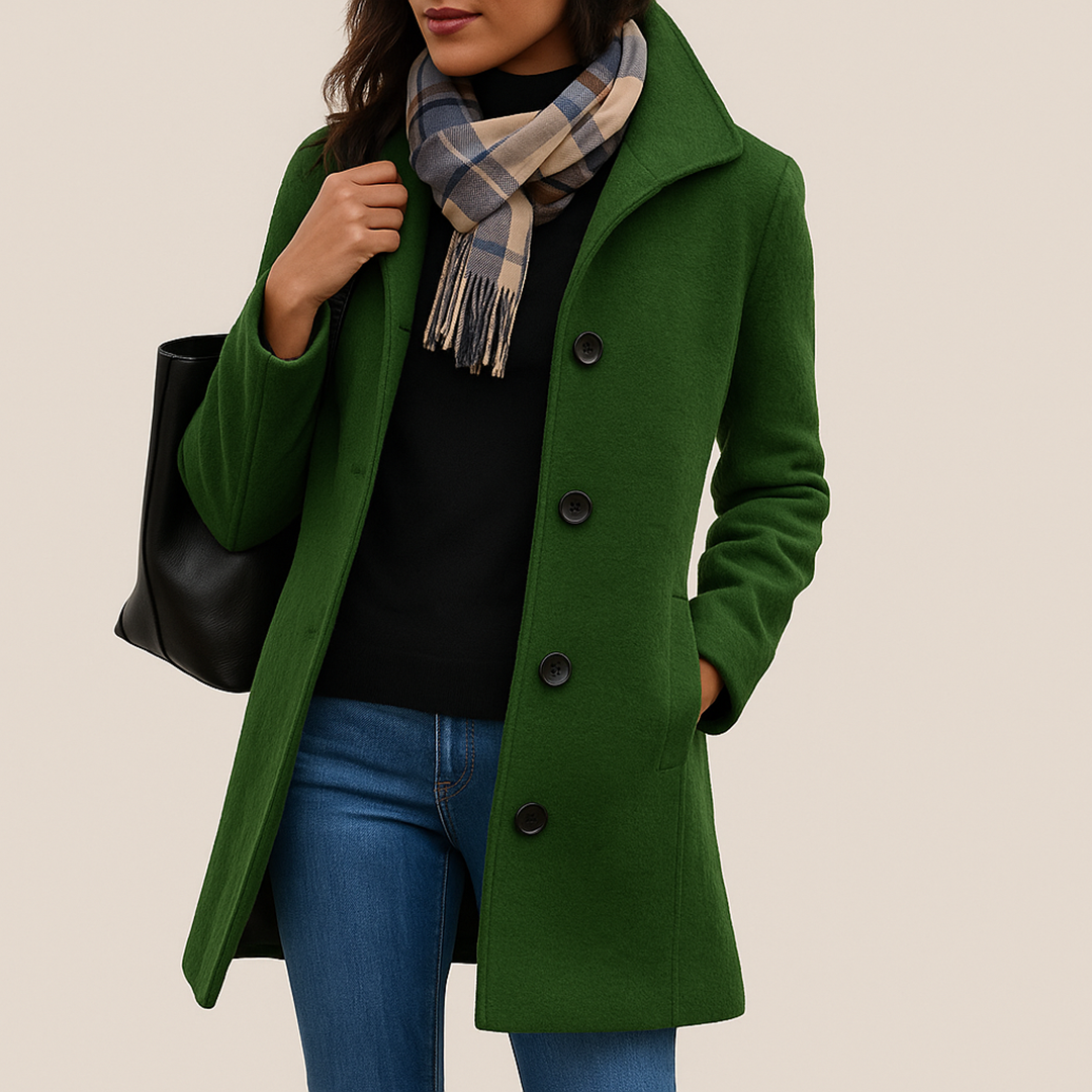 Długi Trencz Dla Kobiet | Zima