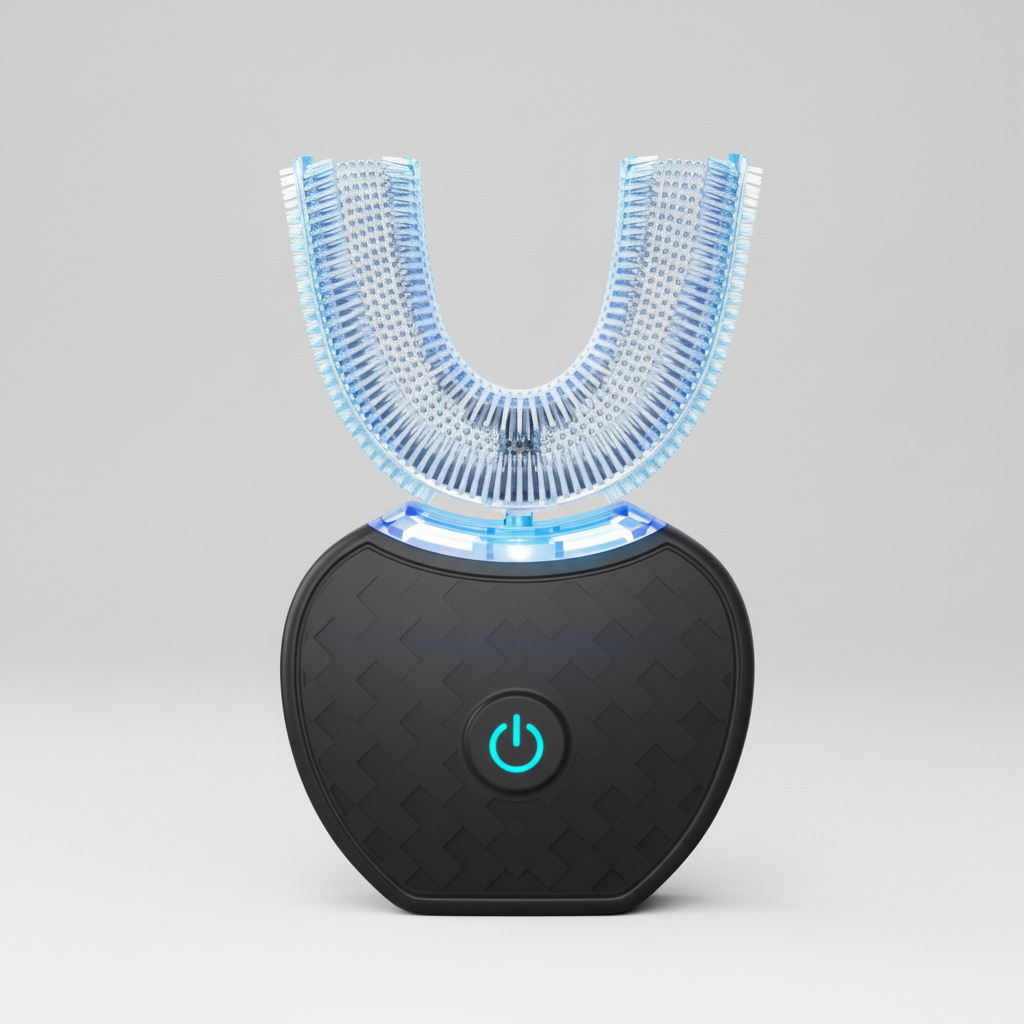 Electric Toothbrush 360 Ultrasonic Automatic U-Shaped Teeth Cleaner - Image 6