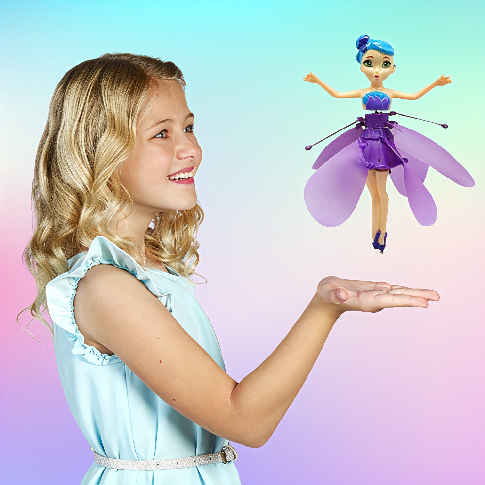 Flying Fairy Princess Toy Rechargeable LED Hand Sensor Kids - Image 9