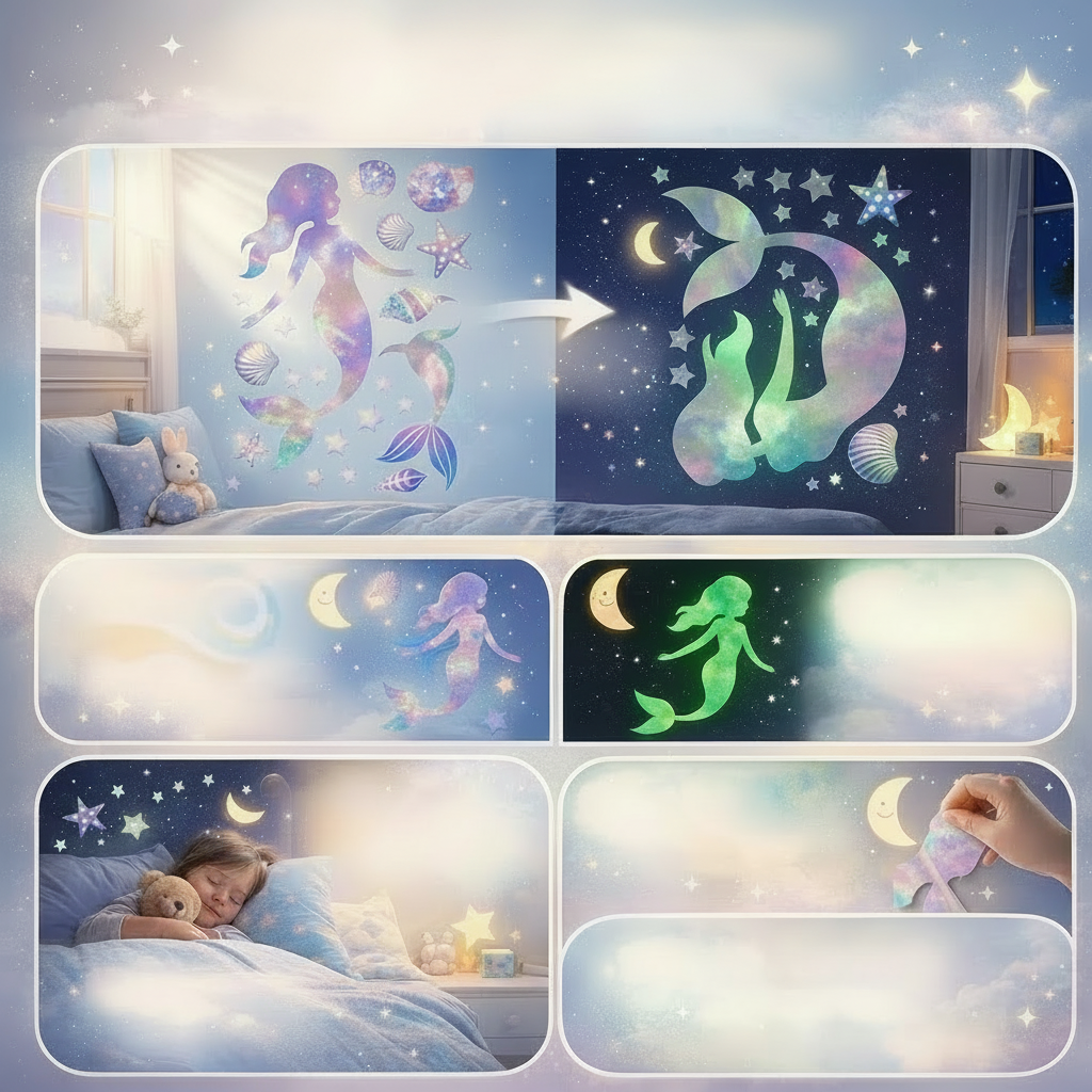 Glowing wall stickers for peaceful nights - Image 4