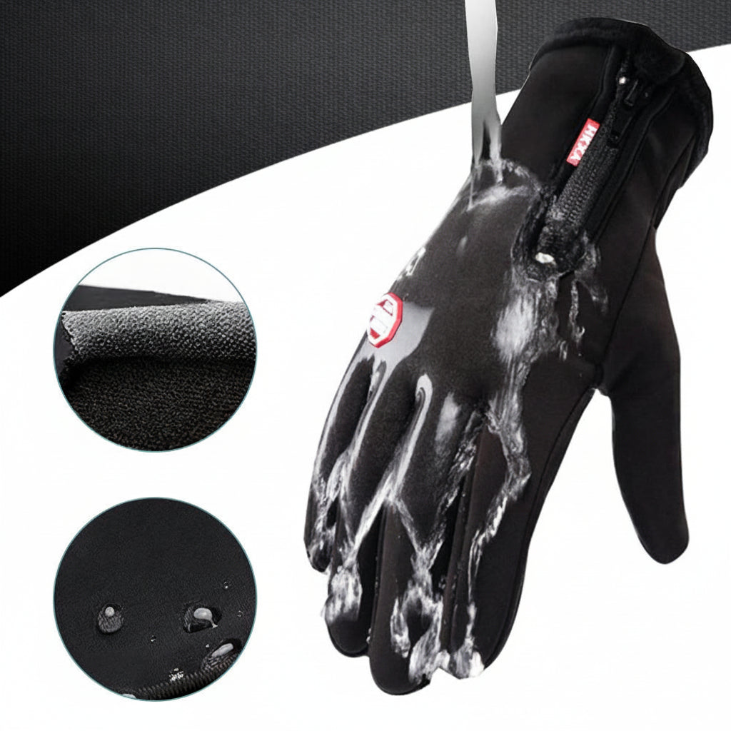 Heated Gloves Winter Thermal Waterproof Touchscreen Warm Grip - Image 8
