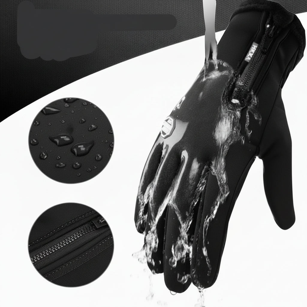 Heated Gloves Winter Thermal Waterproof Touchscreen Warm Grip - Image 8