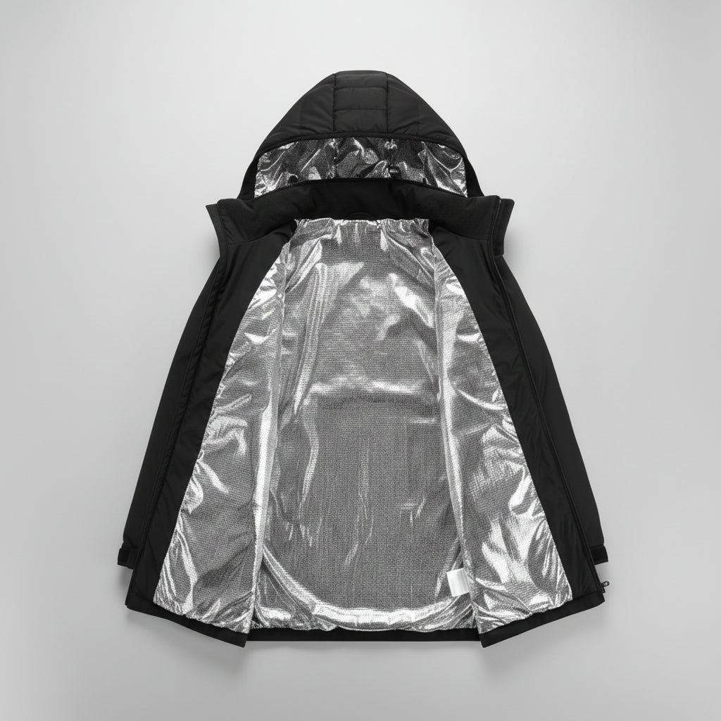 Heated Waterproof Jacket Rechargeable Thermal Winter Warmth - Image 4