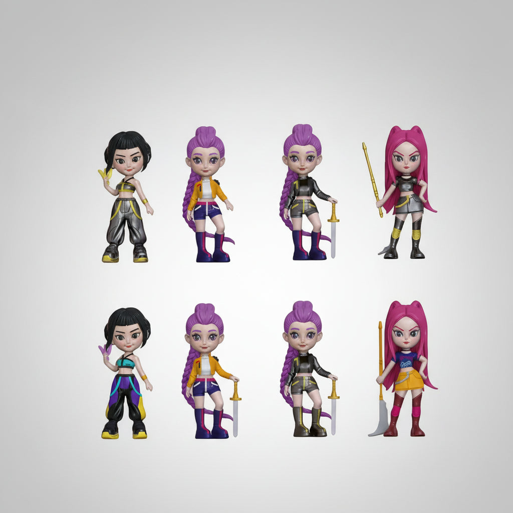 K-Pop Figure Hunter Set Collectible Desk Decor Gift - Image 2
