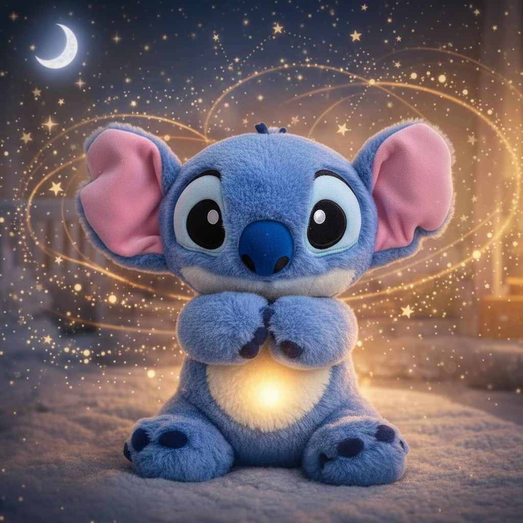 Kids Plush Toy Calming Light Breathing Sleep Companion - Image 4