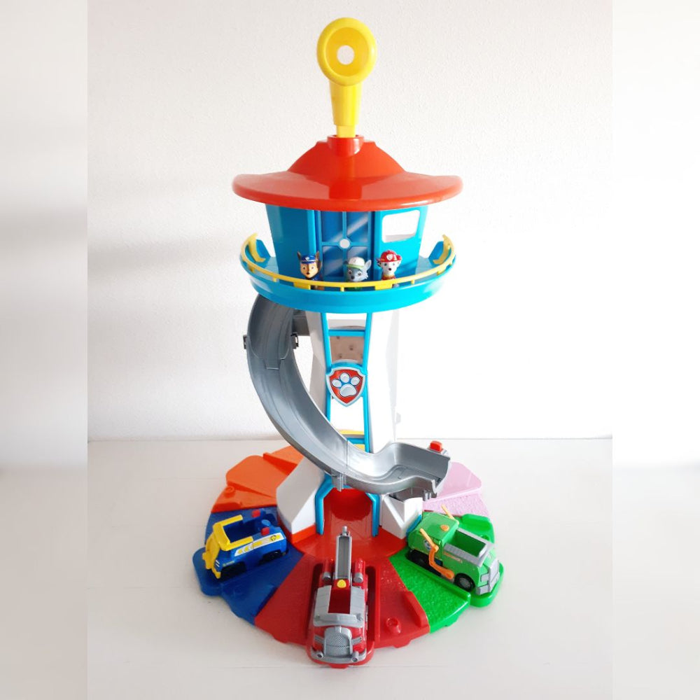 Kids Playset Slide Tower Toy Cars - Image 2