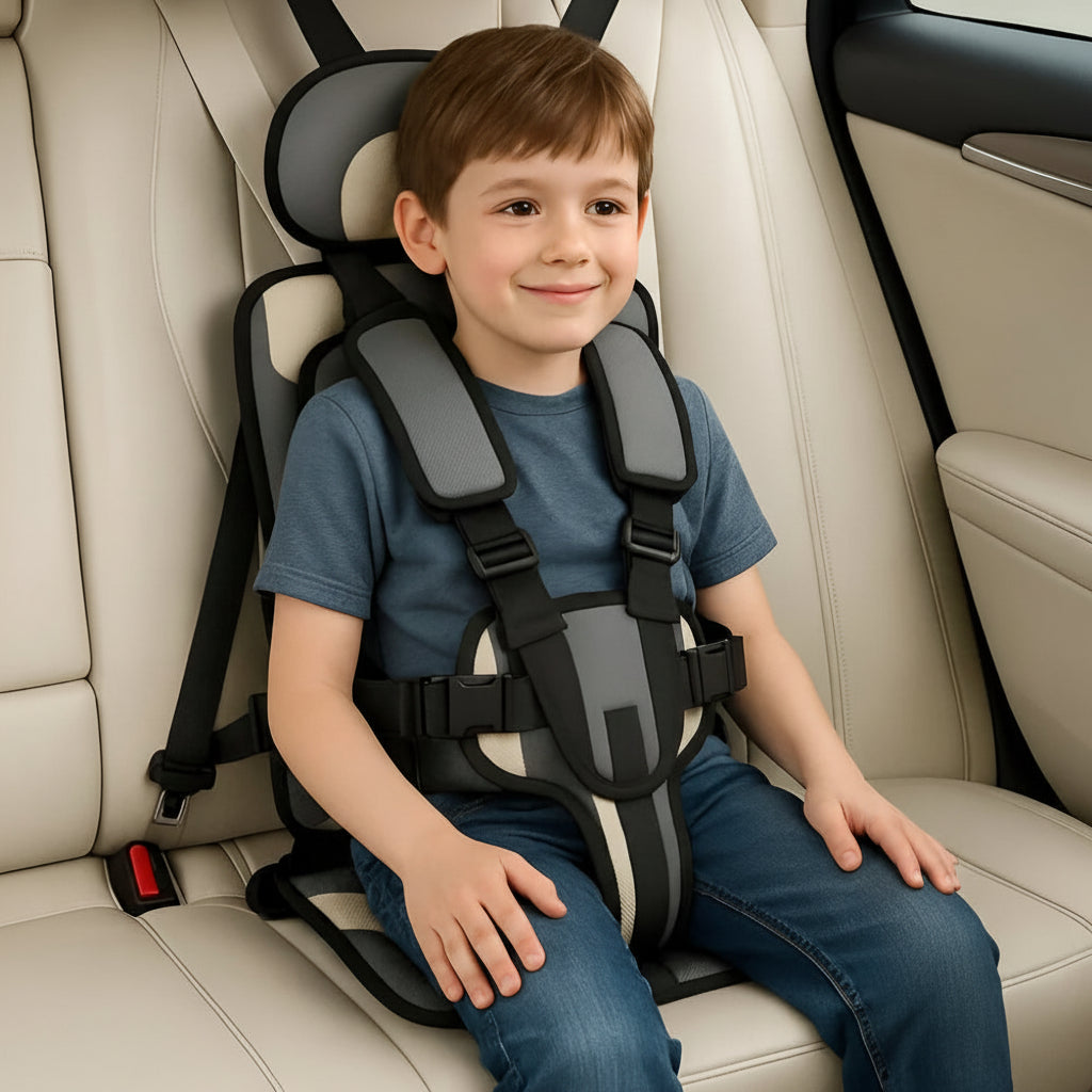 Portable Car Seat Booster for Kids - Travel Harness for Safety - Image 10