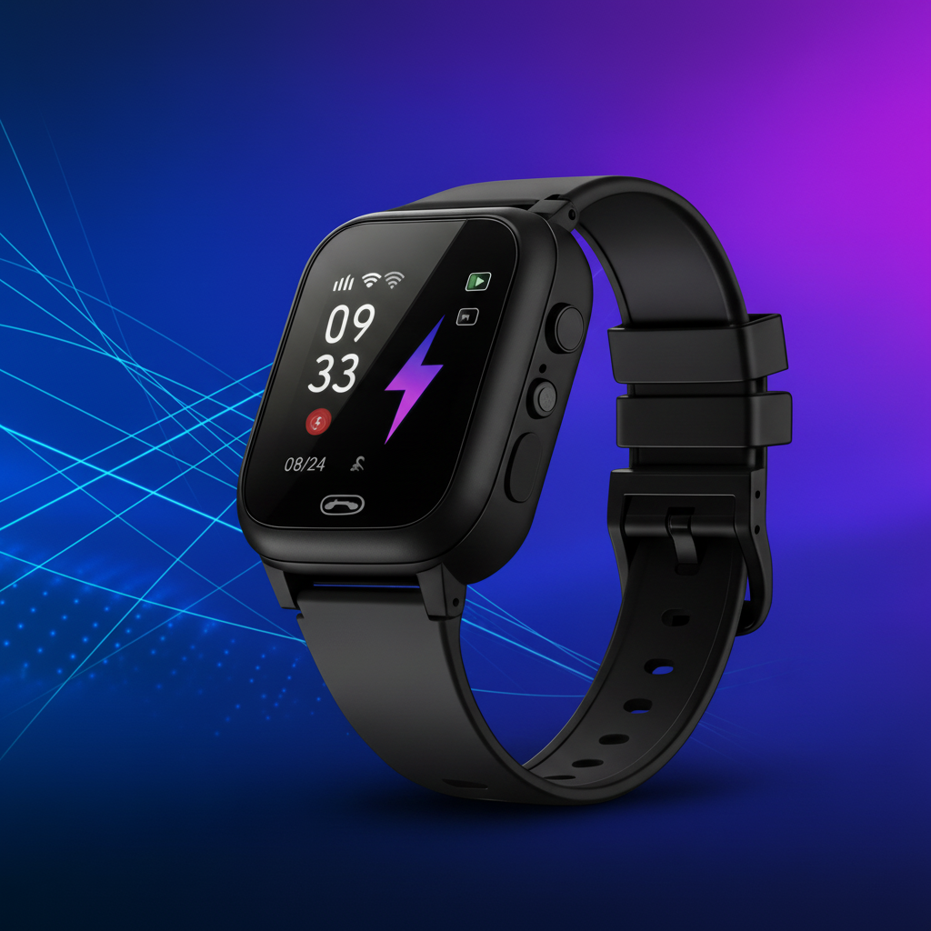 Smart Watch for Kids GPS Waterproof Tracker Camera Safety Alert - Image 3