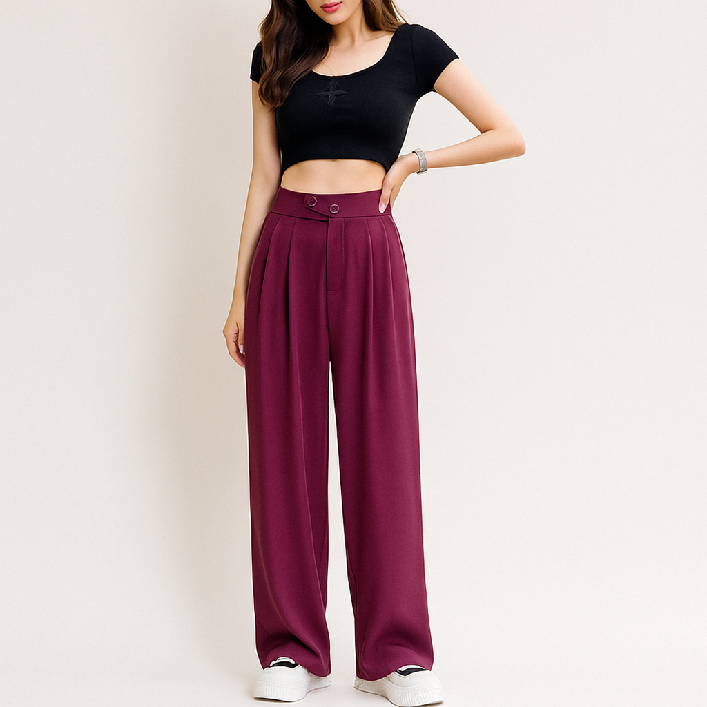 Spodnie Z Wysokim Stanem Dla Kobiet | Nowoczesne