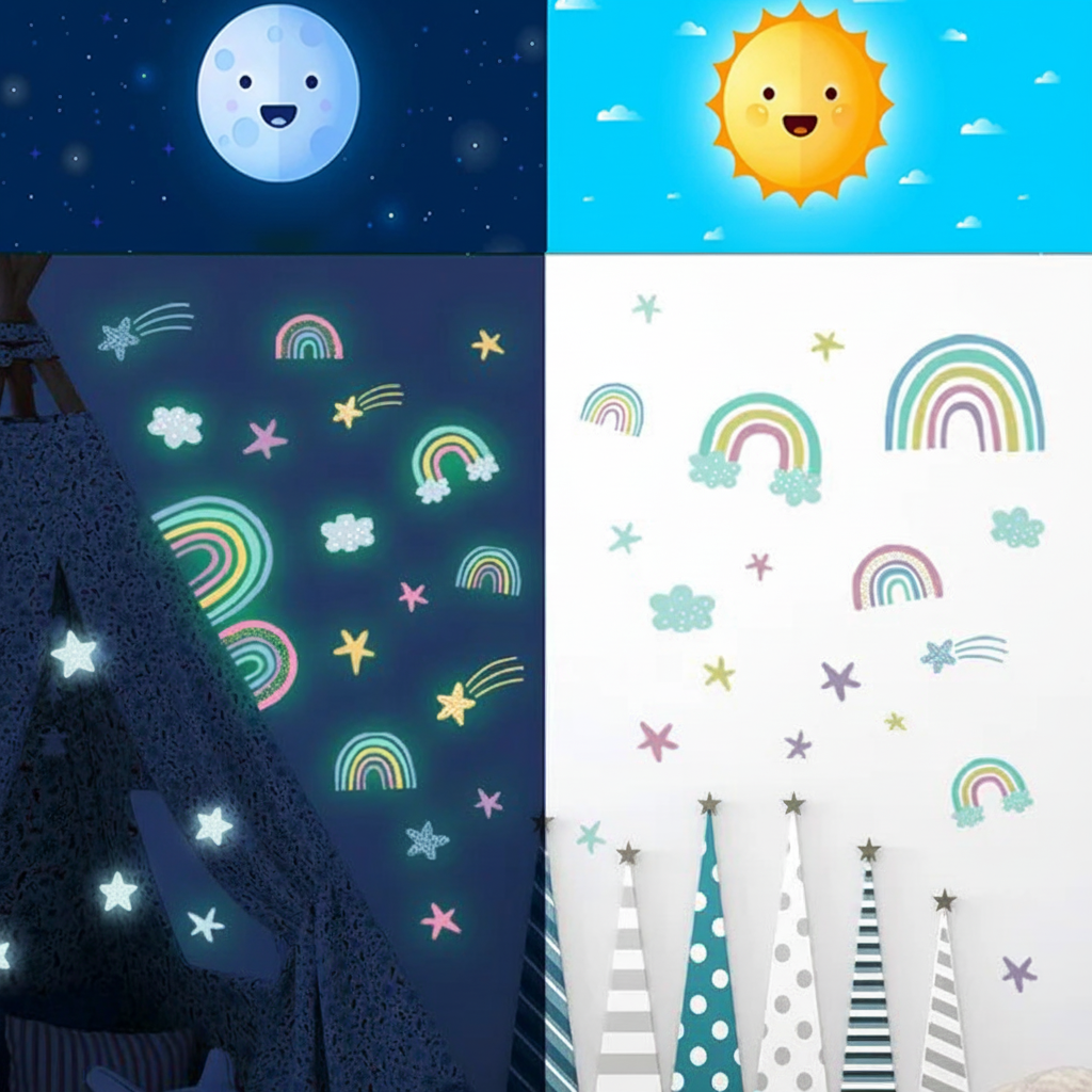 Glowing wall stickers for peaceful nights - Image 2