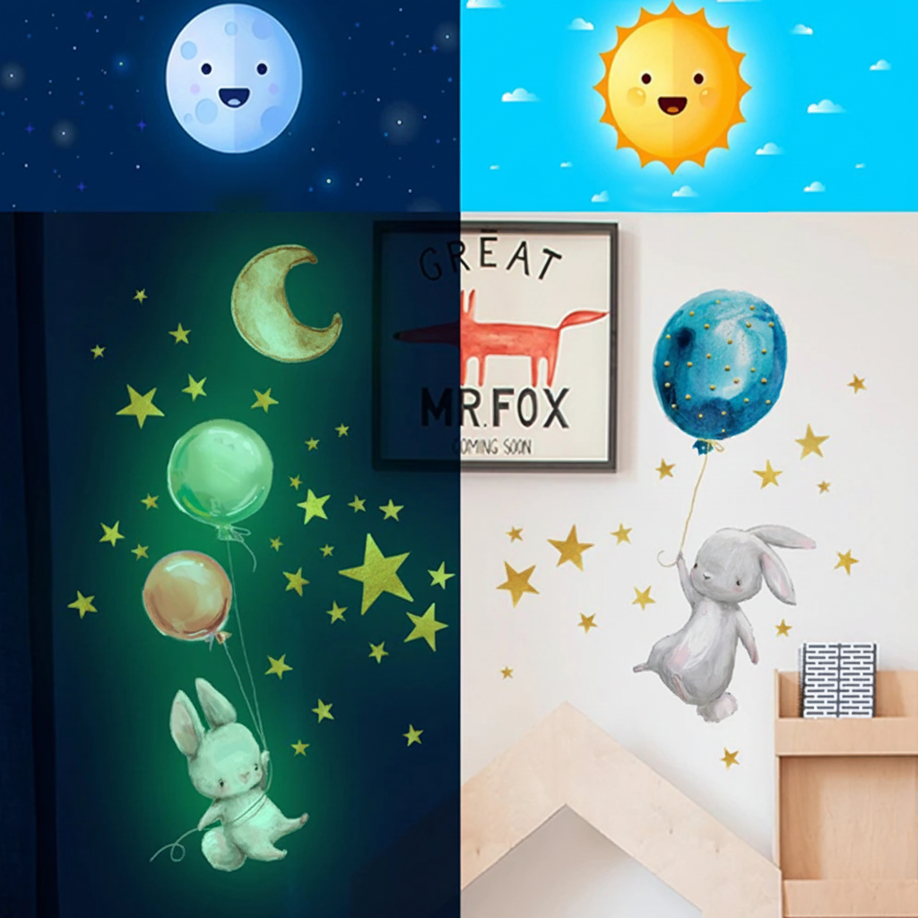 Glowing wall stickers for peaceful nights - Image 3