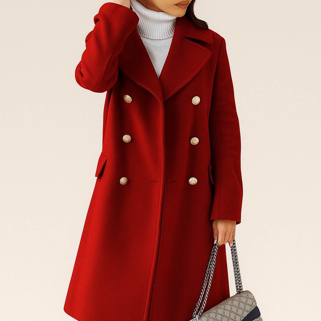 Stylowy Długi Luźny Płaszcz Dla Kobiet | Zima