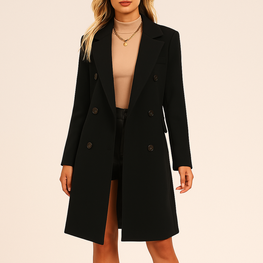 Stylowy Zimowy Płaszcz Dla Kobiet | Długi