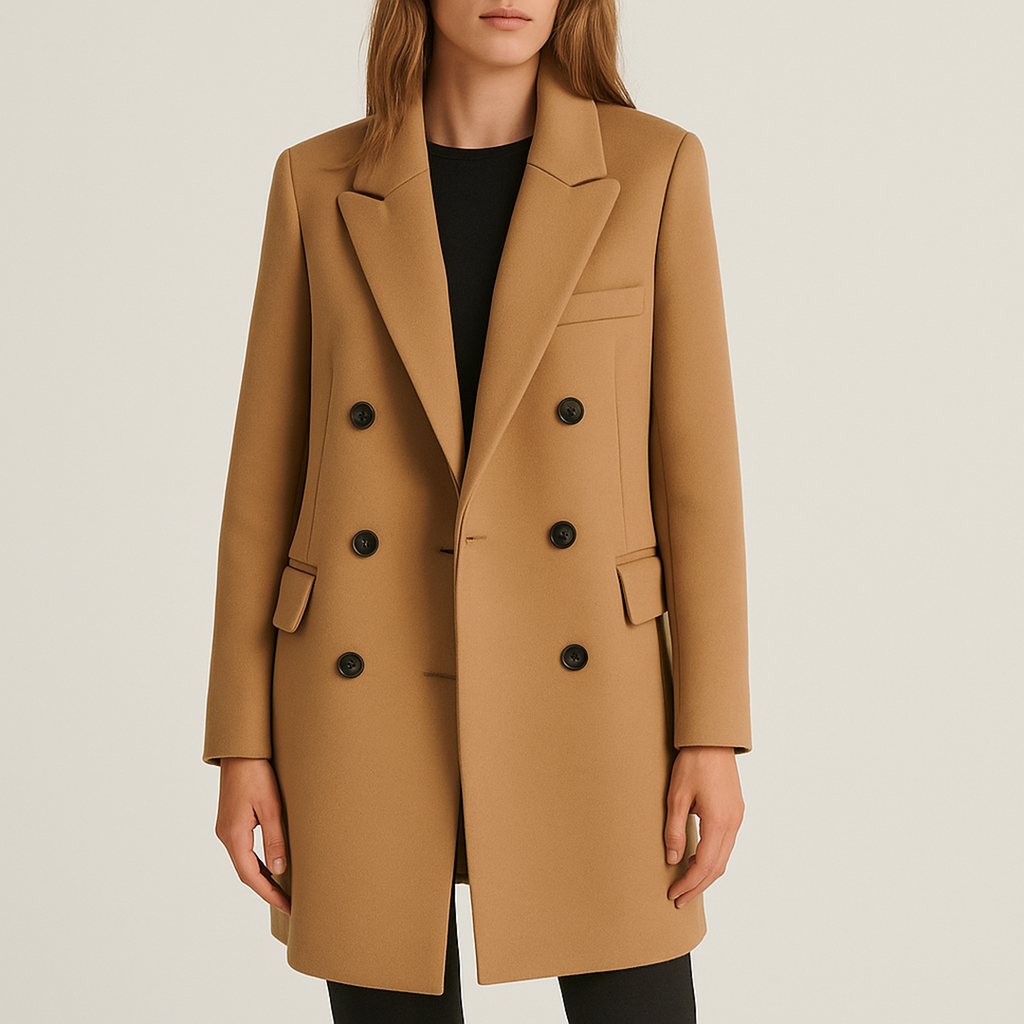 Stylowy Zimowy Płaszcz Dla Kobiet | Długi