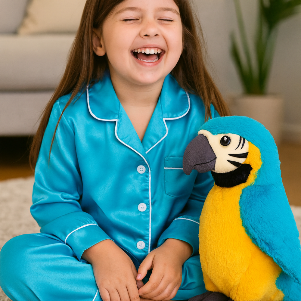 Interactive Talking Parrot Plush Toy for Kids to Repeat Voice - Image 7