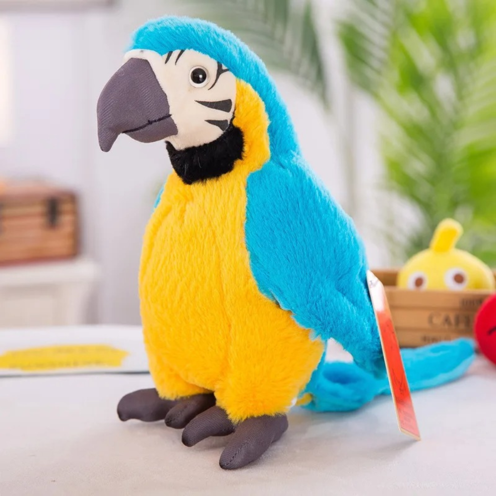 Interactive Talking Parrot Plush Toy for Kids to Repeat Voice - Image 8