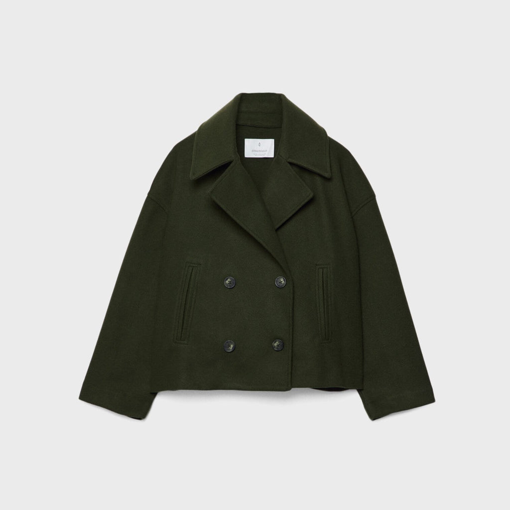 Women Oversized Puffer Jacket Lightweight Short Coat - Image 7