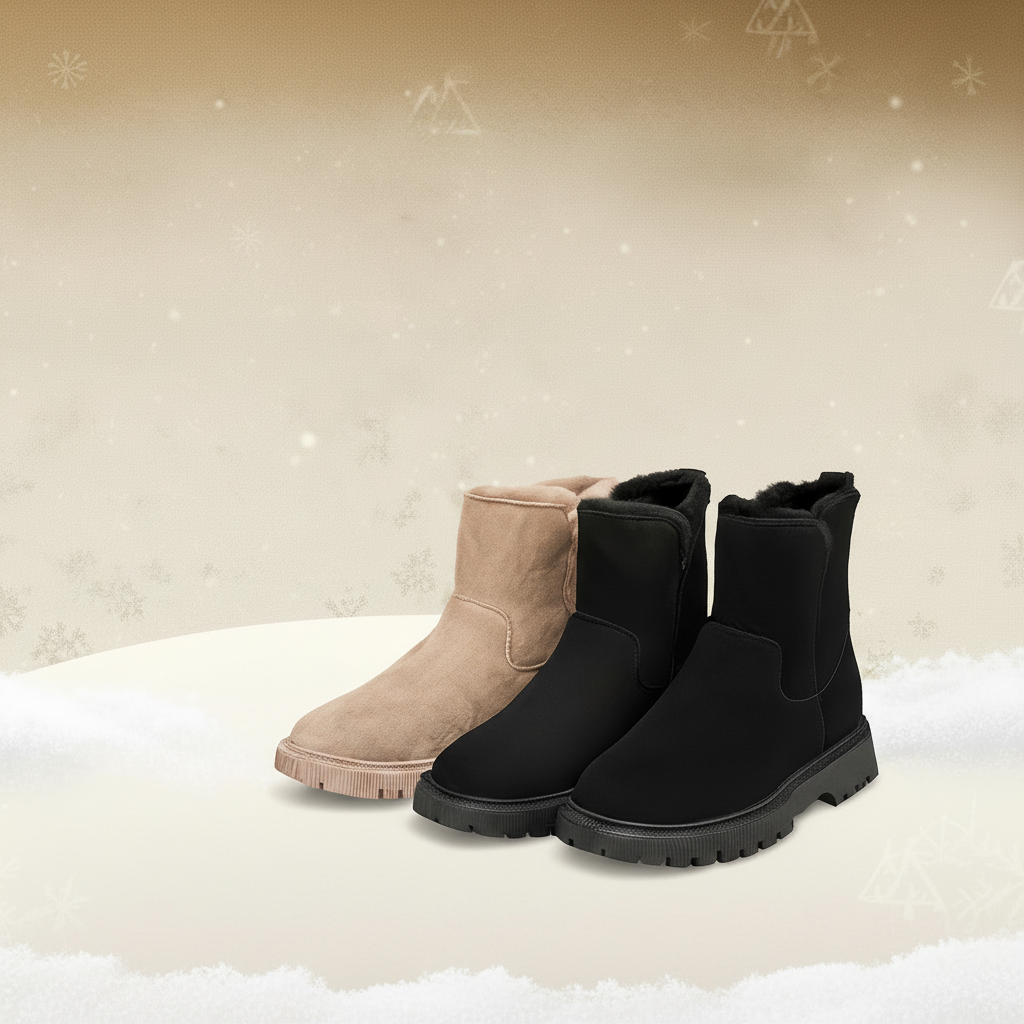 Women’s Warm Non-Slip Snow Ankle Boots - Image 3