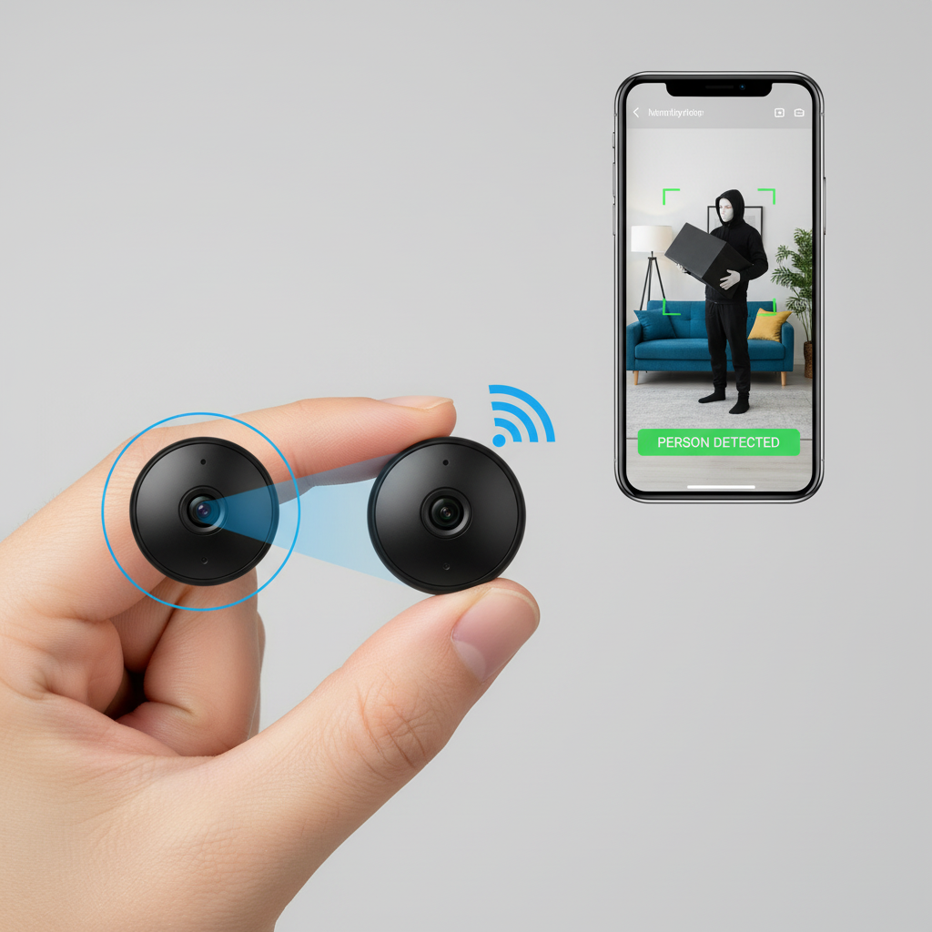 Überwachungskamera WLAN Mini mit Nachtsicht - Image 6