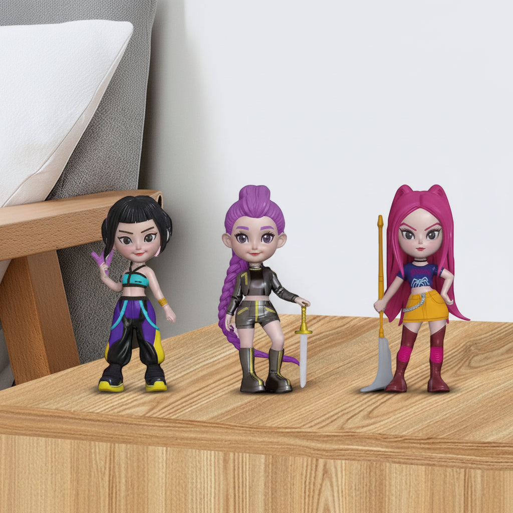K-Pop Figure Hunter Set Collectible Desk Decor Gift - Image 7